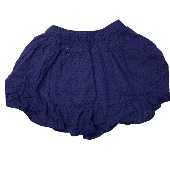 Set 2 Gymboree 4T Blue skirt dots & floral pants - Picture 2 of 8